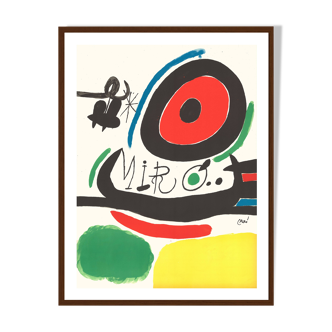 Lithographie d'après Joan Miro