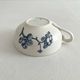 Antique ironstone cup "Carmen" Sarreguemines