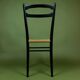 Vintage Italian cord chair from the 1960s by Gio Ponti.