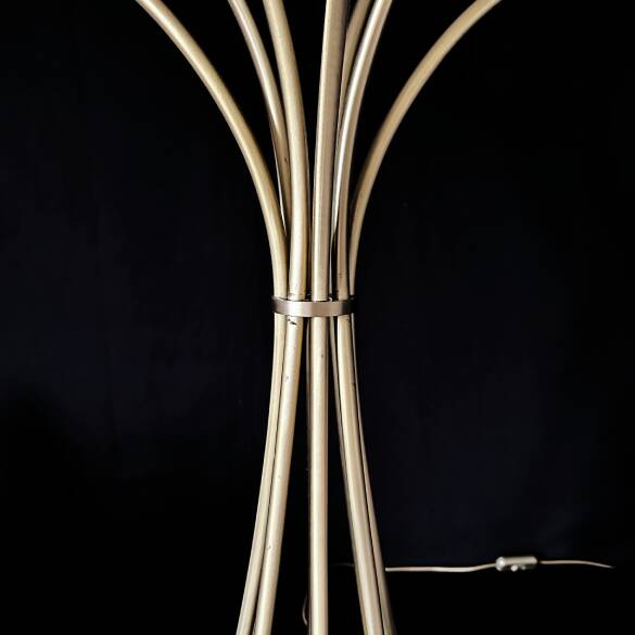 Pair of large candelabra lamps