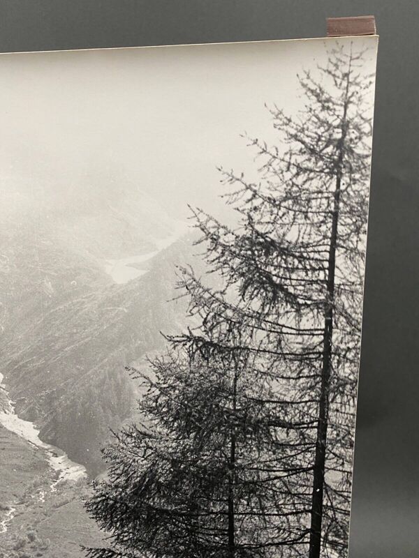 Photographie argentique Bernard Darot Paysage de montagne XXe