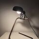 Lampe de table ajustable en bronze des années 80