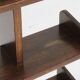 Vintage brutalist shelving unit bookcase 1970s