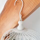 Metal cage, taupe patina, aviary