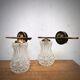Pair of art deco wall lamps