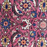 Tapis vintage Transylvanie style persan fait main 131x220 cm