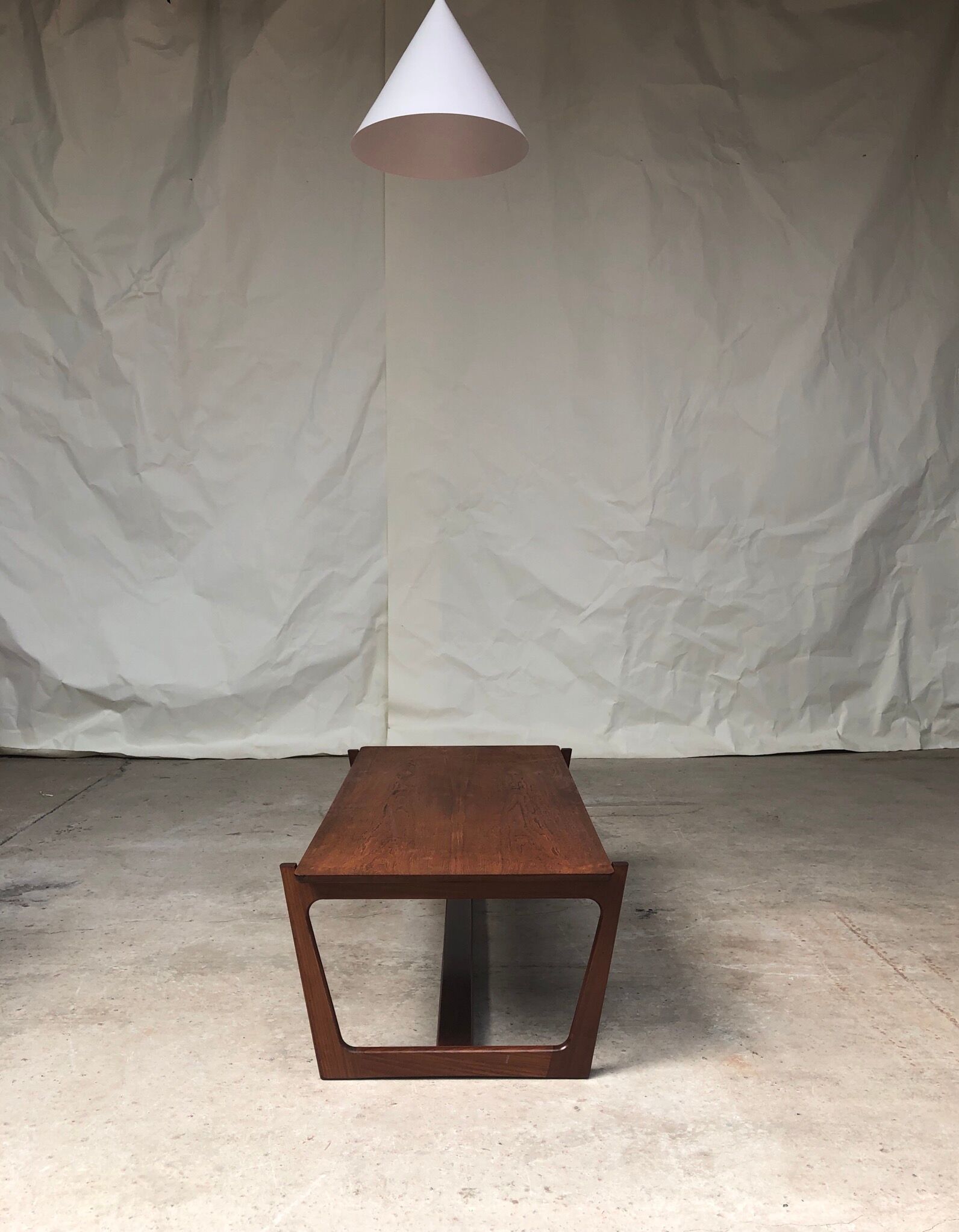 Vintage mid century  teak coffee table