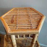 Bamboo trundle table