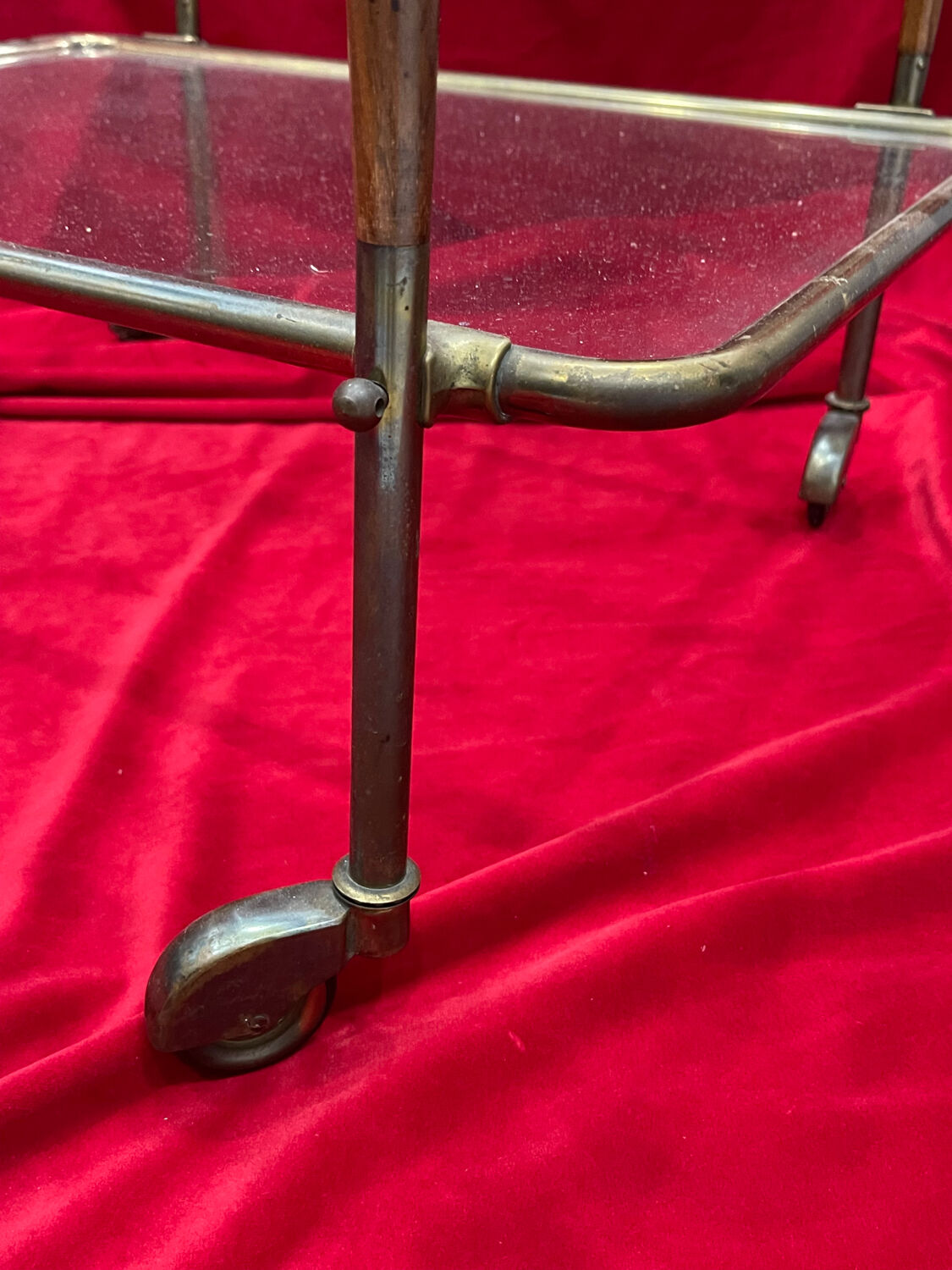 Bar trolley served