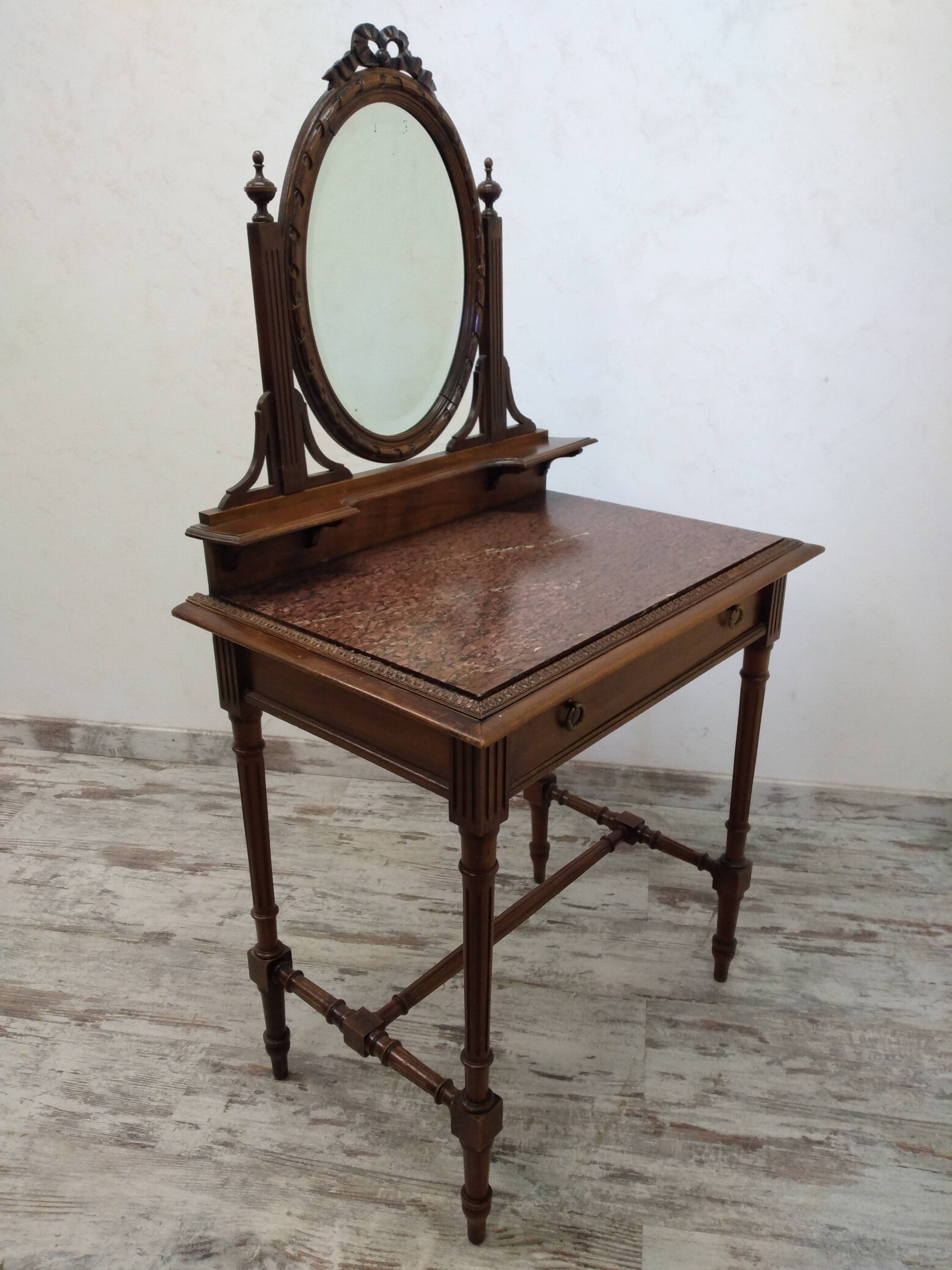 Old Louis XVI style dressing table