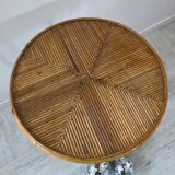 Rattan table