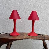 Pair of Italian Veneta Lumi lamps