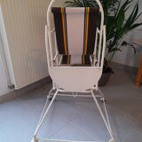 Vintage high-top folding child chair