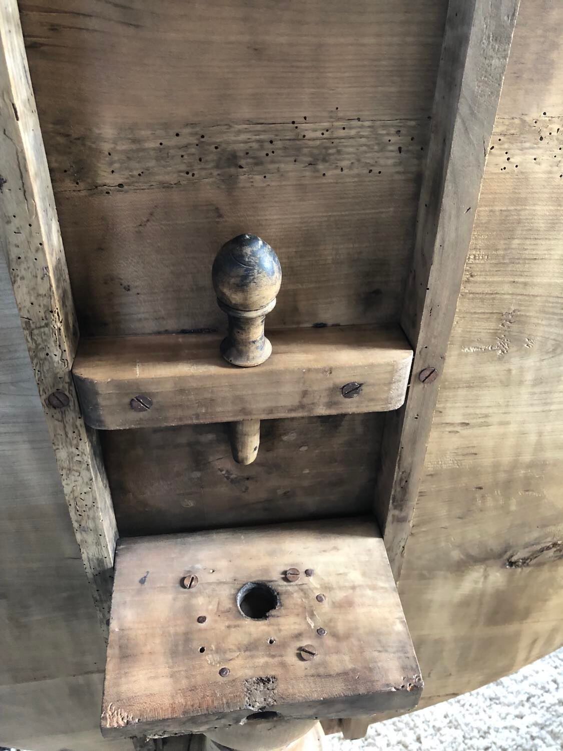 Former winemaker's table