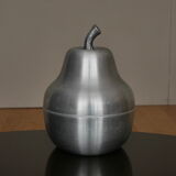 Pear seventies stainless ice bucket