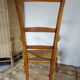 Mulched armchair high backrest