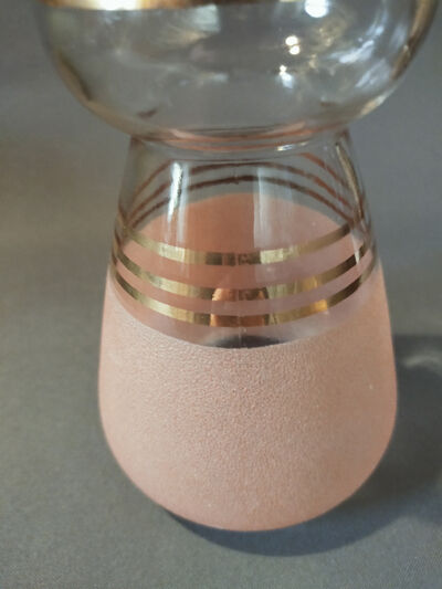 Pink granite vase