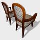 Paire de fauteuils "Bridge" Art Déco – Circa 1940