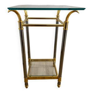 Table d appoint en chrome