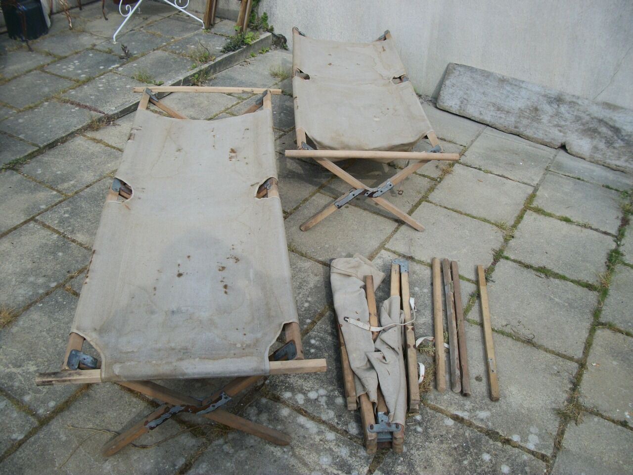 US folding camp bed