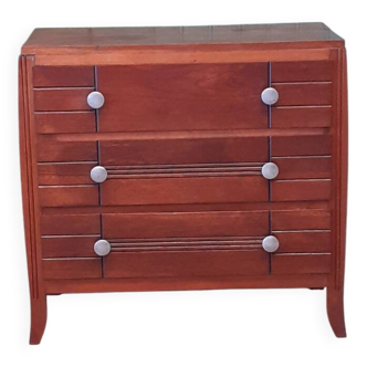 Art deco chest of drawers