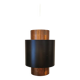 Hanging lamp, model Tunika, by Jo Hammerborg for Fog & Mørup Denmark 1966.