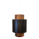 Hanging lamp, model Tunika, by Jo Hammerborg for Fog & Mørup Denmark 1966.