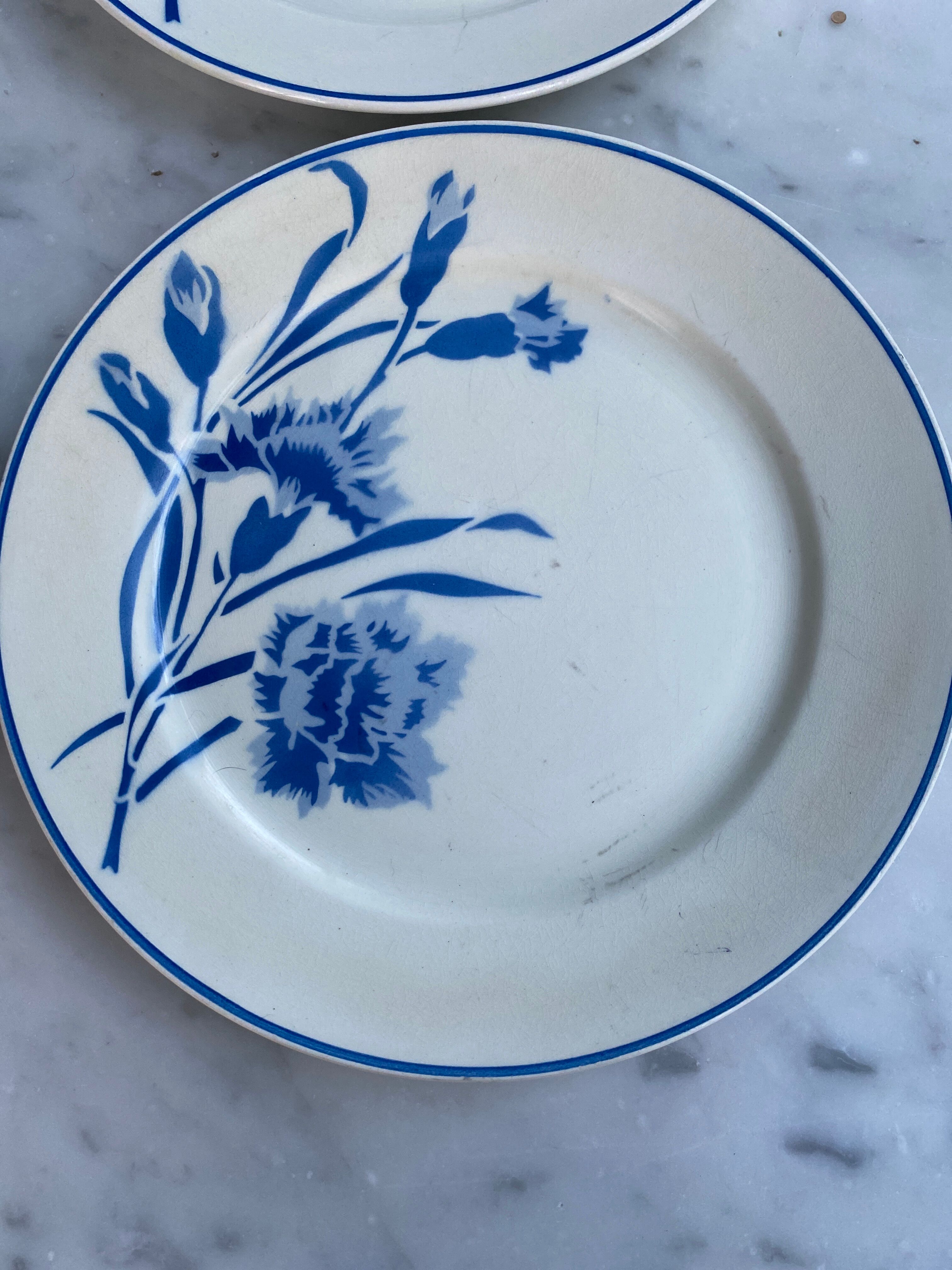 Set of 4 old plates HBCM garvanie