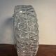 Plafonnier suspension XL verre ciselé esprit diamant