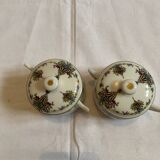Limoges porcelain sugar bowls