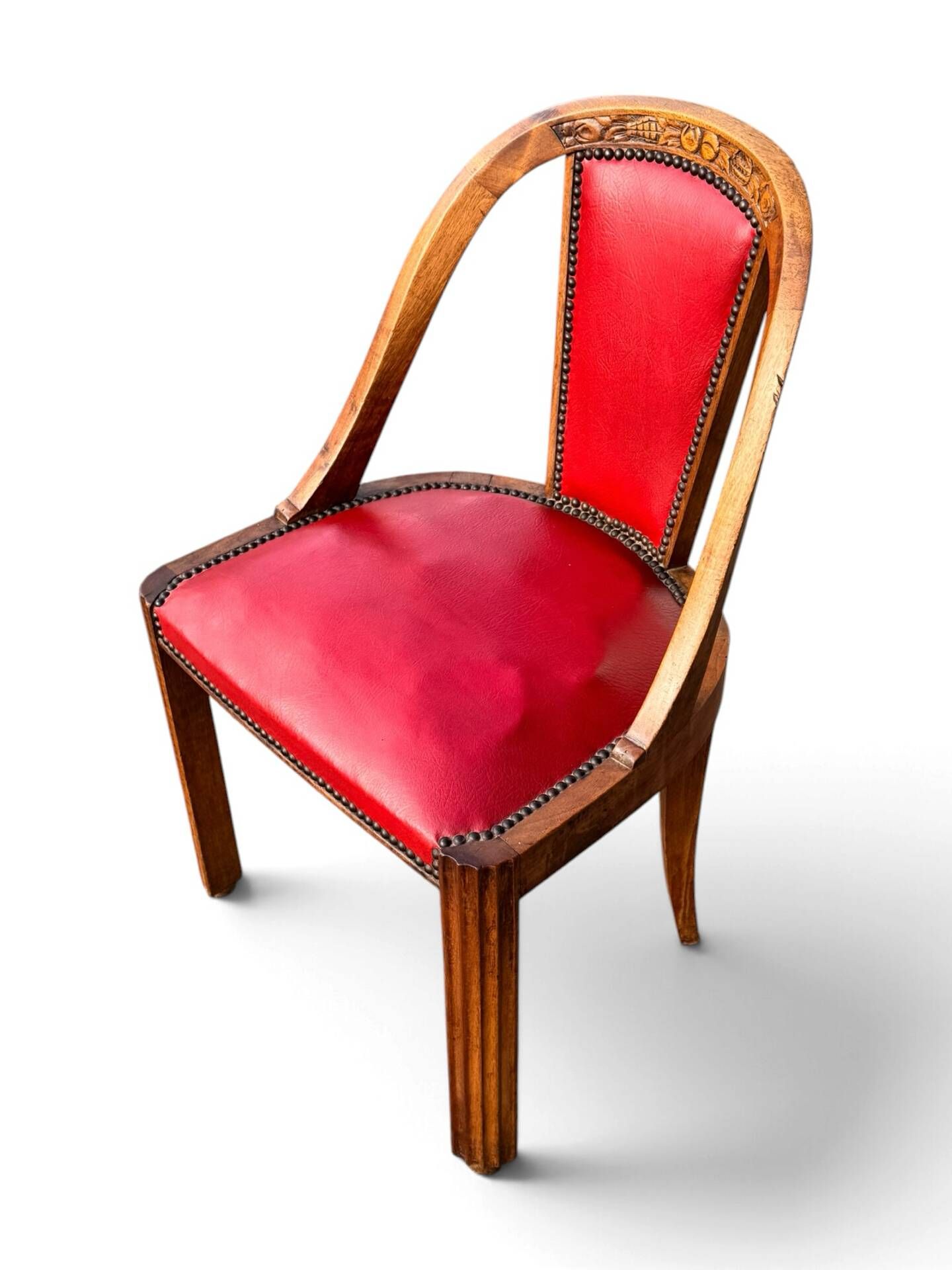 Fauteuil gondole Art Déco