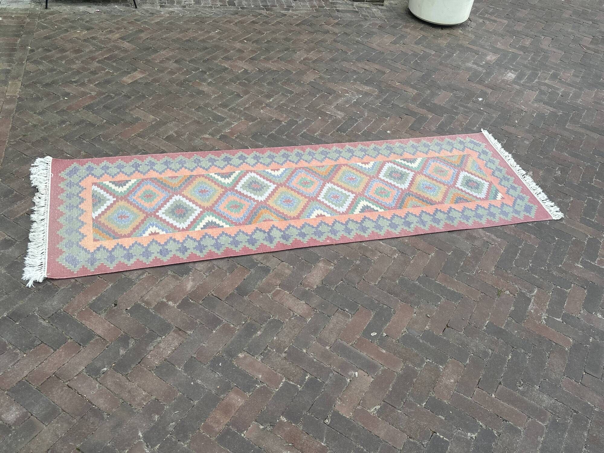 Vintage Kilim Rug – Small Runner 240x76