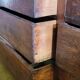Large, generously sized solid oak display case