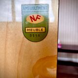 Buffet in rosewood and maple, 1960