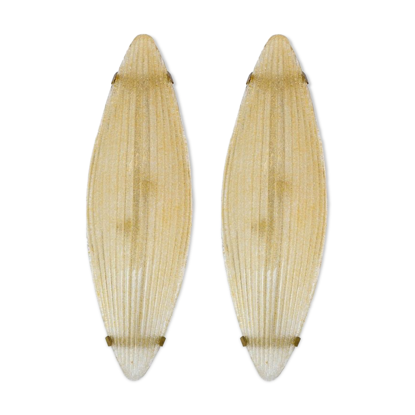 Pair of wall light  in Murano glass