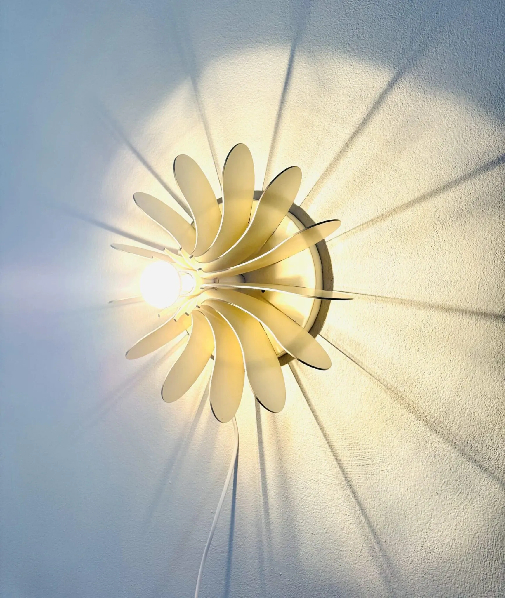 One-Off Bolide Wall Lamp By Hermian Sneyders De Vogel For Raak Amsterdam, The Netherlands, 1970S