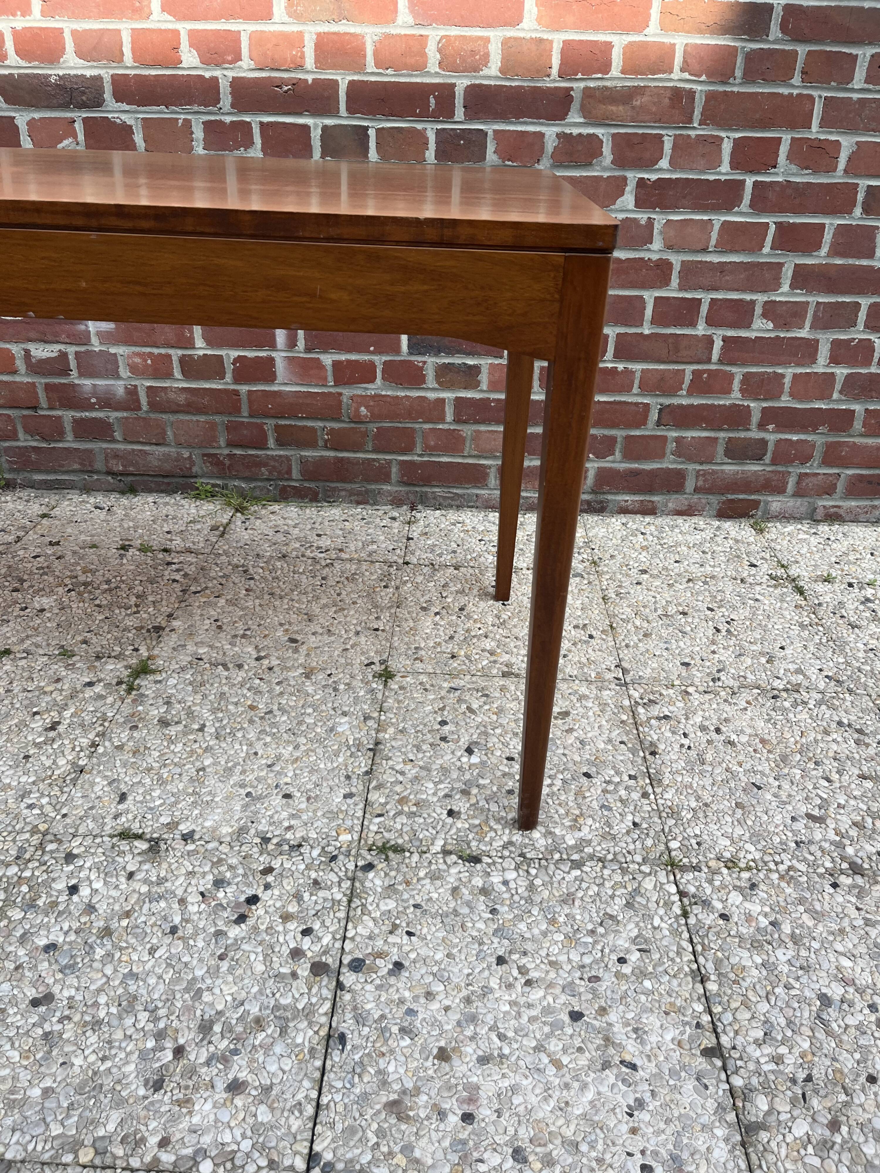 Scandinavian design teak dining table