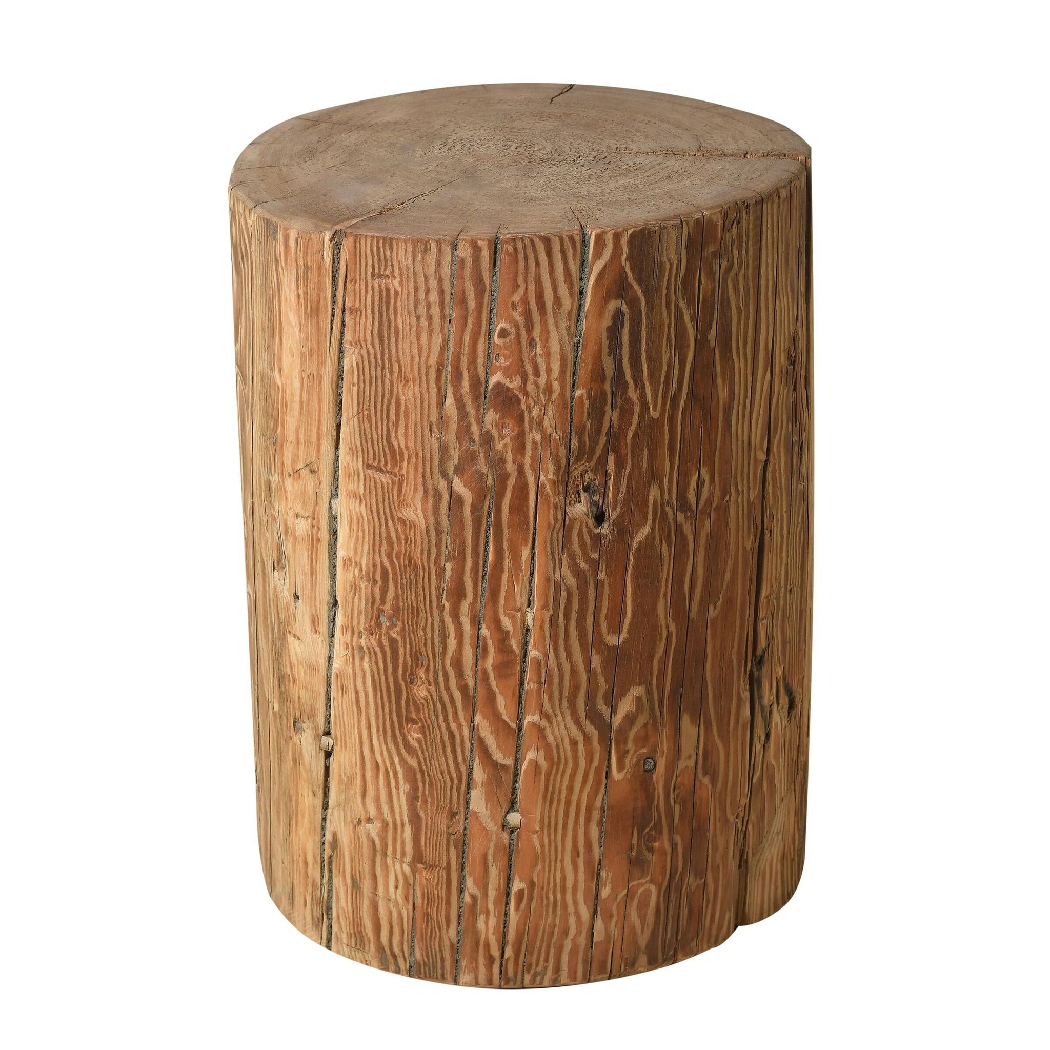 Hechi - Antique pine side table no. 9