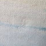 Old painting - Oil on canvas Lake Geneva Chateau de Glérolles (Switzerland)