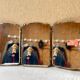Miroir triptyque biseauté vintage art déco bauhaus années 30/40