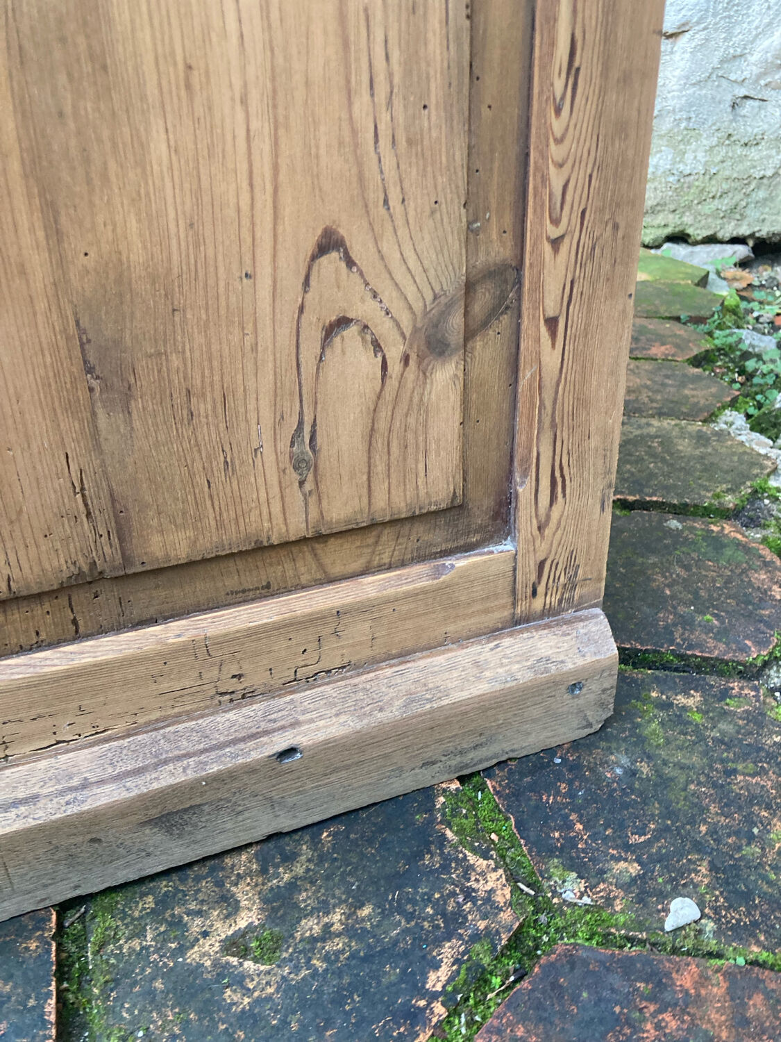 Vintage solid pine sideboard