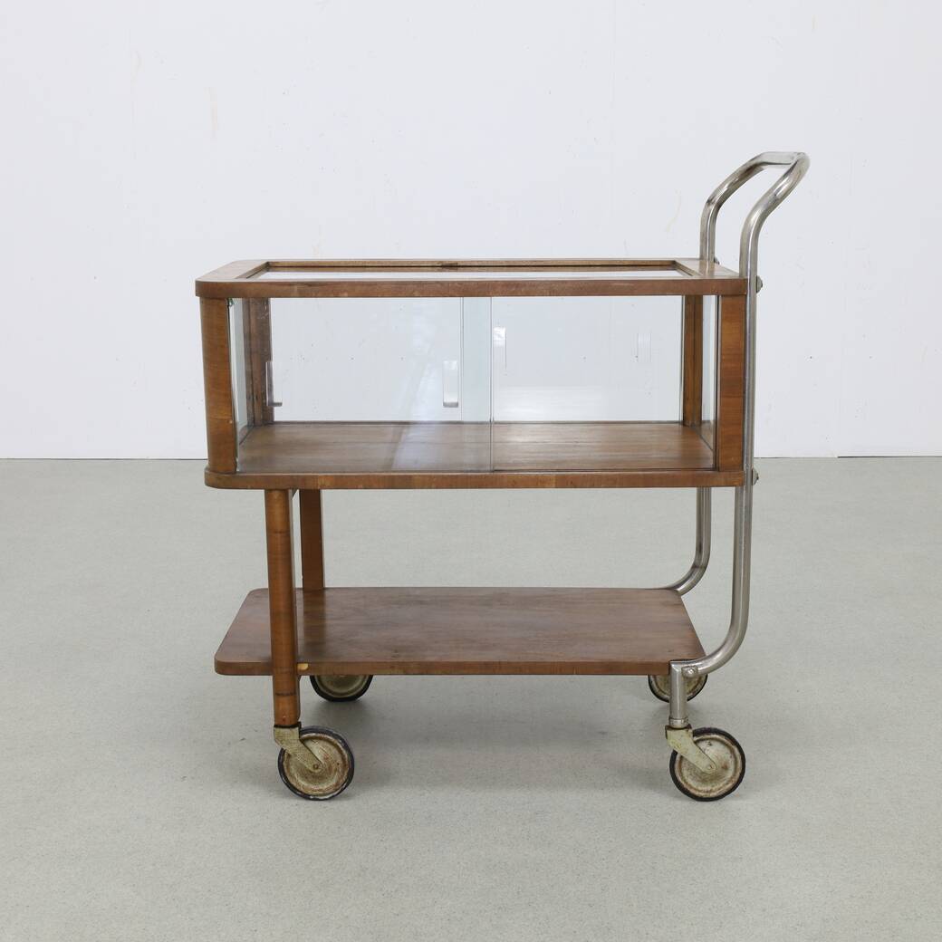 Art Deco Serving Bar Cart / Trolley, 1930s