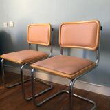 2 Cesca B32 chairs by Marcel Breuer