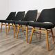 Restored dining chairs by Oswald Haerdtl