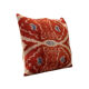Coussin en soie de velours khotan