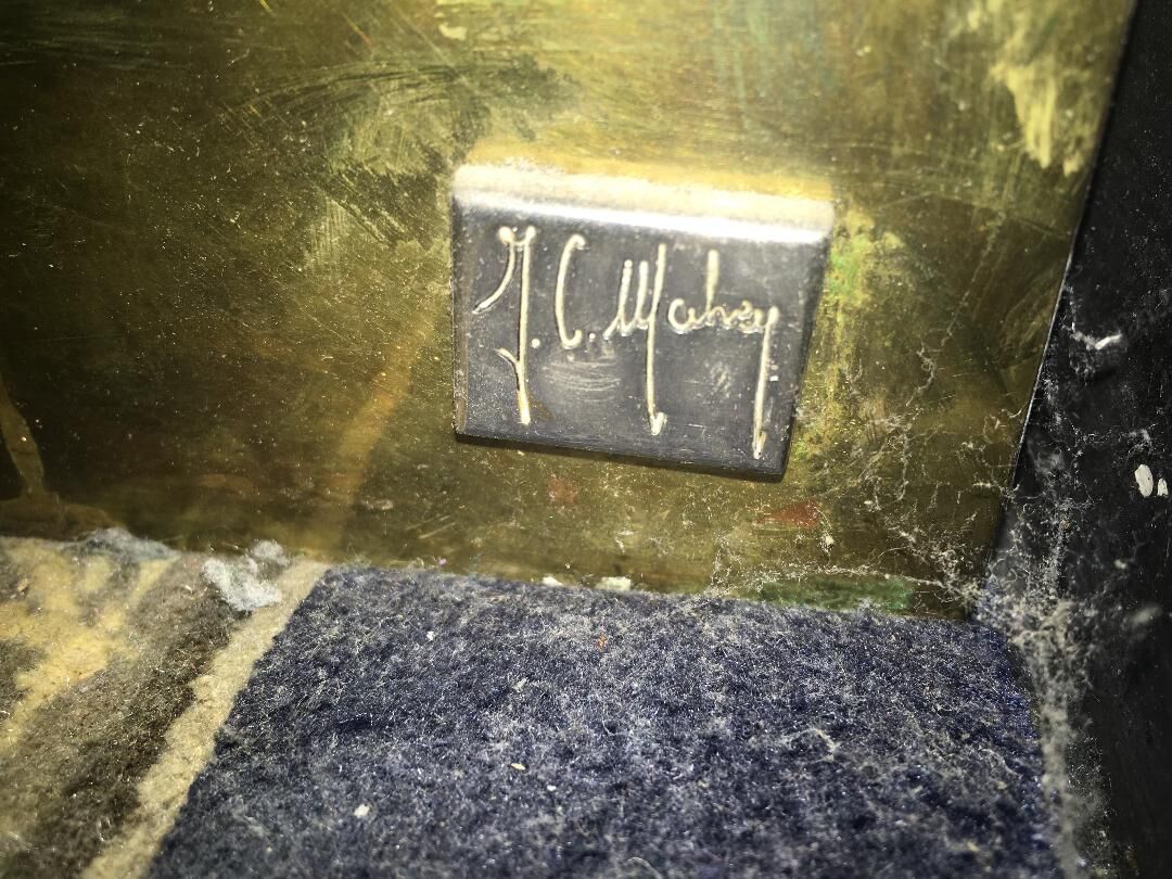 Jean-Claude Mahey elm burl desk