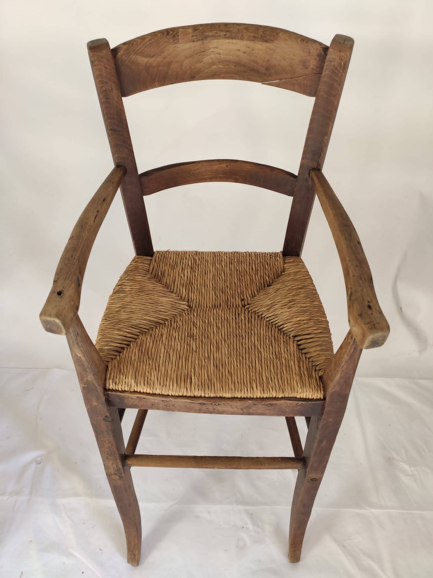 Chaise haute enfant 19ème