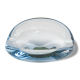 Aqua Ashtray by Per Lütken for Holmegaard, 1950 s