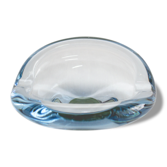 Aqua Ashtray by Per Lütken for Holmegaard, 1950 s