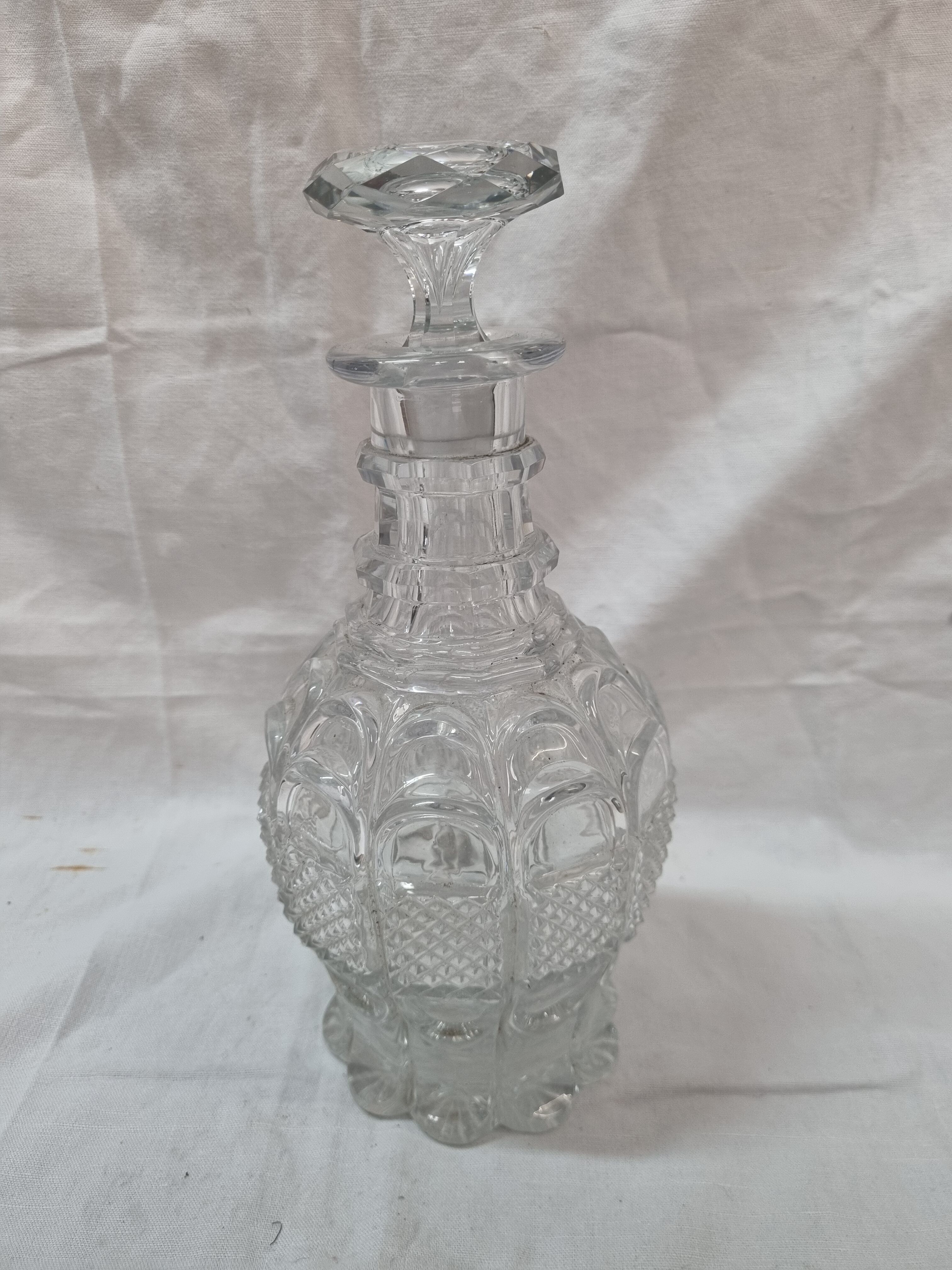Carafe Baccarat Le Creusot Charles X from 1840